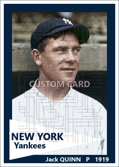 Jack Quinn - 1919 New York Yankees - choose a size & style