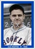 Jack Radtke - 1936 Brooklyn Dodgers - choose a size & style