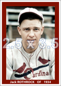Jack Rothrock - 1934 St. Louis Cardinals - choose a size & style