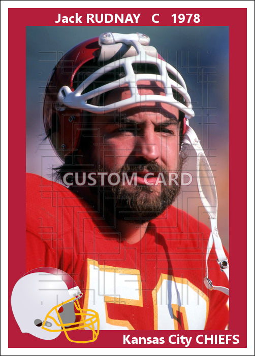 Jack Rudnay - 1978 Kansas City Chiefs - choose a size & style