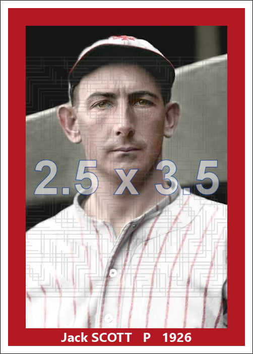 Jack Scott - 1926 New York Giants - choose a size & style