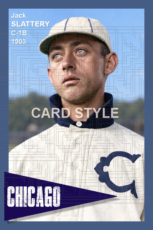 Jack Slattery - 1903 Chicago White Sox - choose a size & style