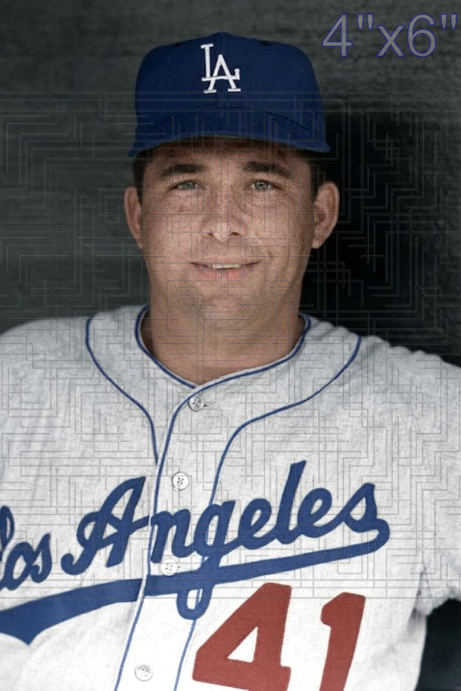 Jack Smith - 1962 Los Angeles Dodgers - choose a size & style