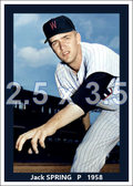 Jack Spring - 1958 Washington Senators - choose a size & style