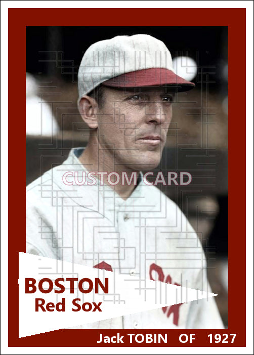 Jack Tobin - 1927 Boston Red Sox - choose a size & style