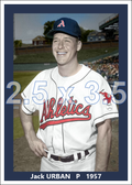 Jack Urban - 1957 Kansas City Athletics - choose a size & style
