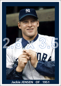 Jackie Jensen - 1951 New York Yankees - choose a size & style