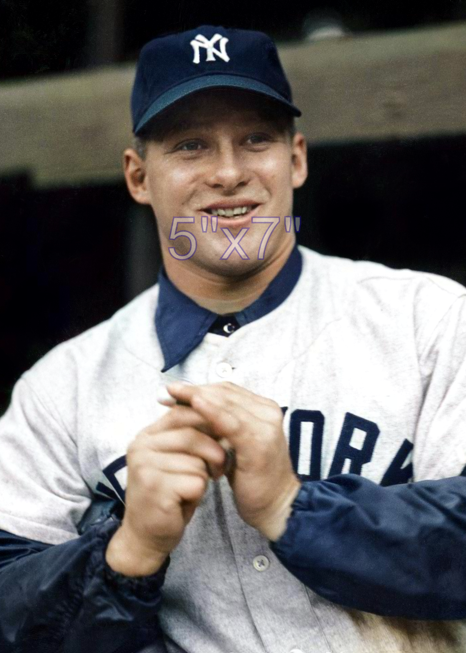 Jackie Jensen - 1951 New York Yankees - choose a size & style