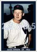 Jackie Jensen - 1952 Washington Senators - choose a size & style