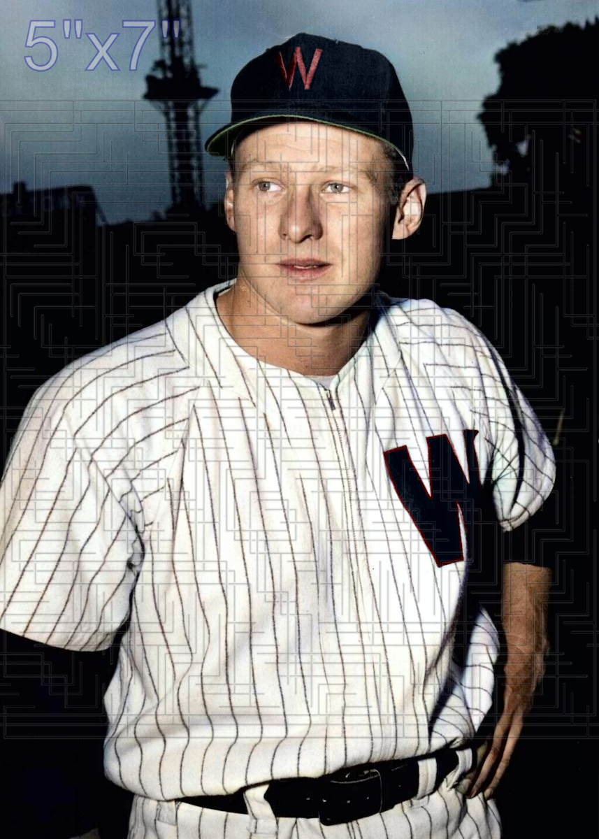 Jackie Jensen - 1952 Washington Senators - choose a size & style