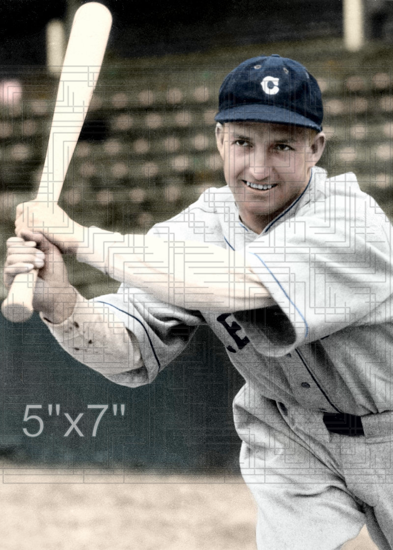 Jackie Tavener - 1929 Cleveland Indians - choose a size & style