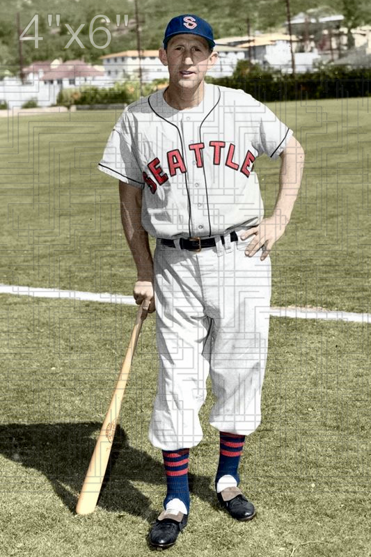 Jackie Tobin - 1953 Seattle Rainiers - choose a size & style