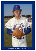 Jackson Todd - 1977 New York Mets - choose a size & style