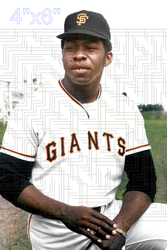Jake Brown - 1975 San Francisco Giants - choose a size & style