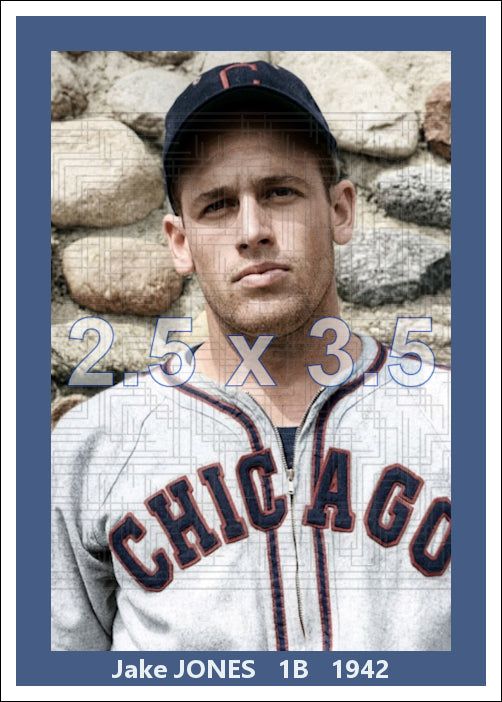 Jake Jones - 1942 Chicago White Sox - choose a size & style