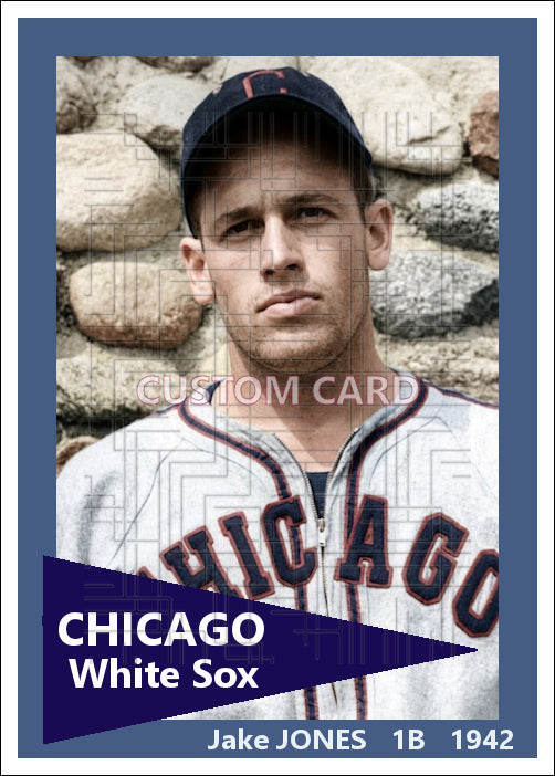 Jake Jones - 1942 Chicago White Sox - choose a size & style