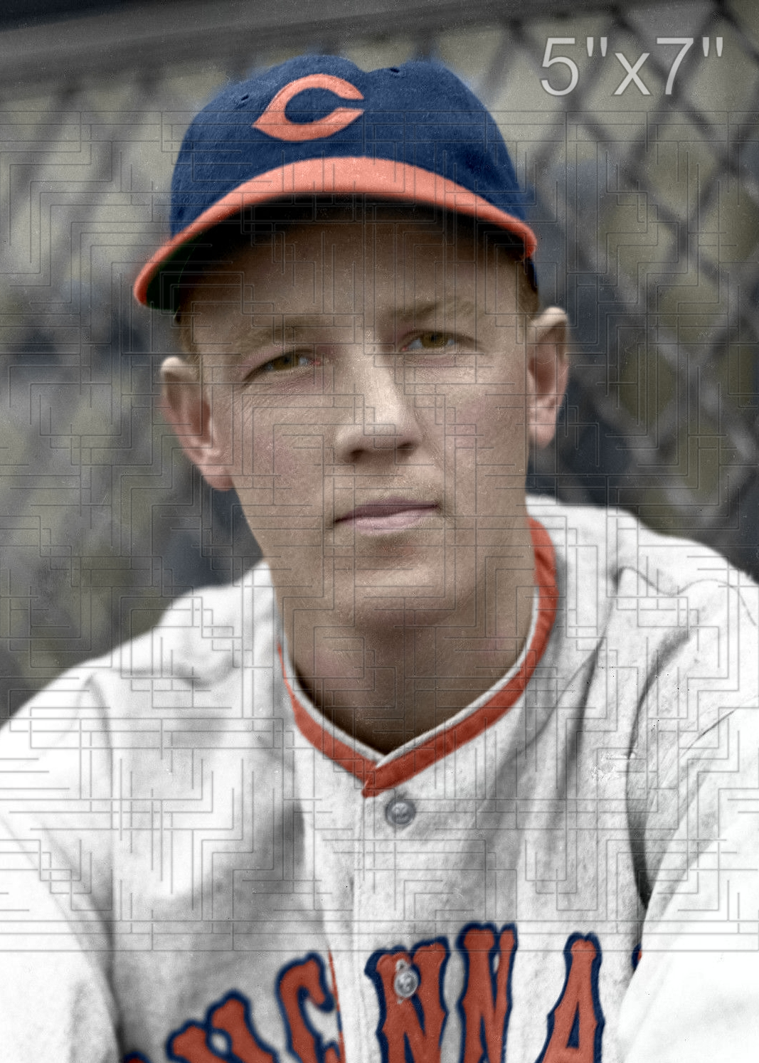 Jake Mooty - 1937 Cincinnati Reds - choose a size & style