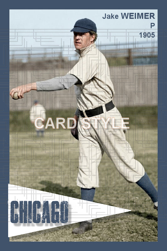 Jake Weimer - 1905 Chicago Cubs - choose a size & style