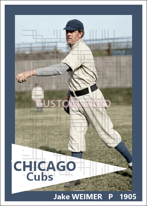 Jake Weimer - 1905 Chicago Cubs - choose a size & style