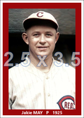 Jakie May - 1925 Cincinnati Reds - choose a size & style