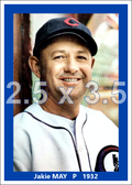 Jakie May - 1932 Chicago Cubs - choose a size & style