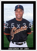 Jalal Leach - 2001 San Francisco Giants - choose a size & style