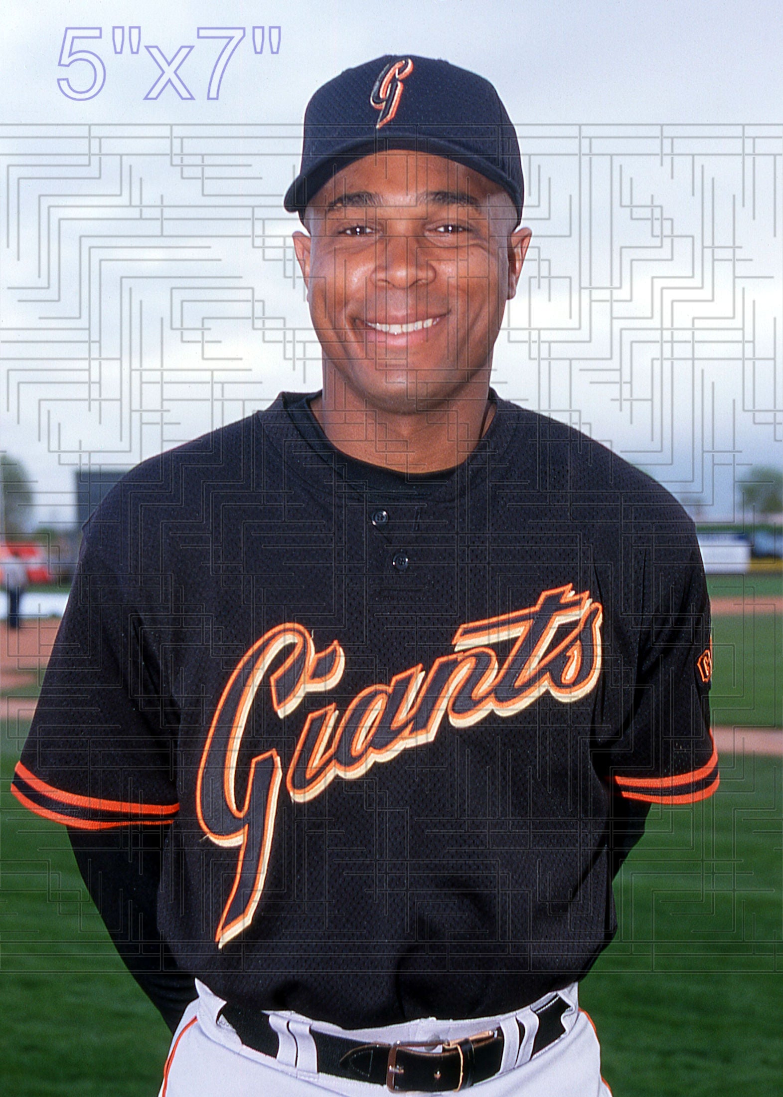 Jalal Leach - 2001 San Francisco Giants - choose a size & style