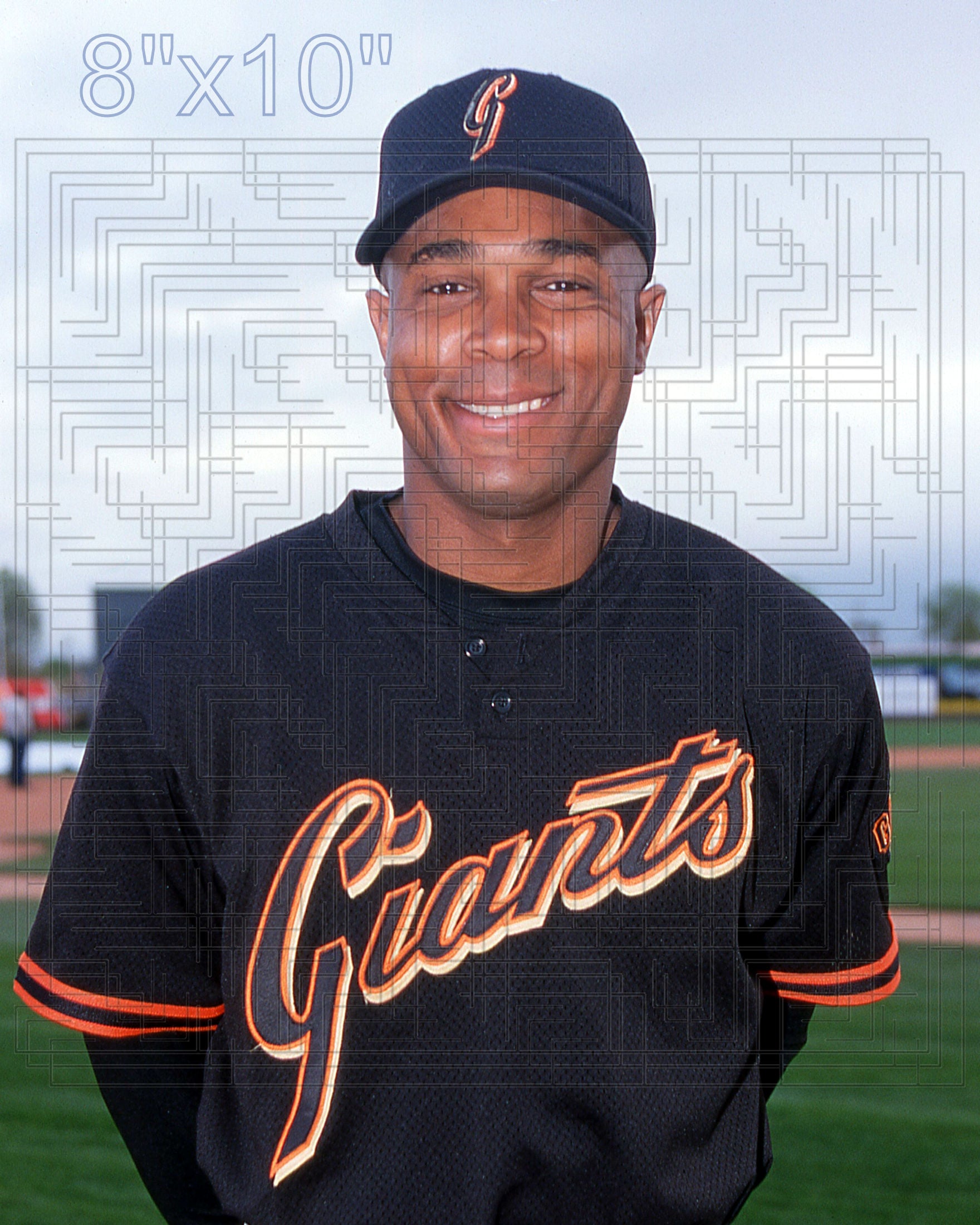 Jalal Leach - 2001 San Francisco Giants - choose a size & style