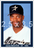 James Mouton - 1995 Houston Astros - choose a size & style