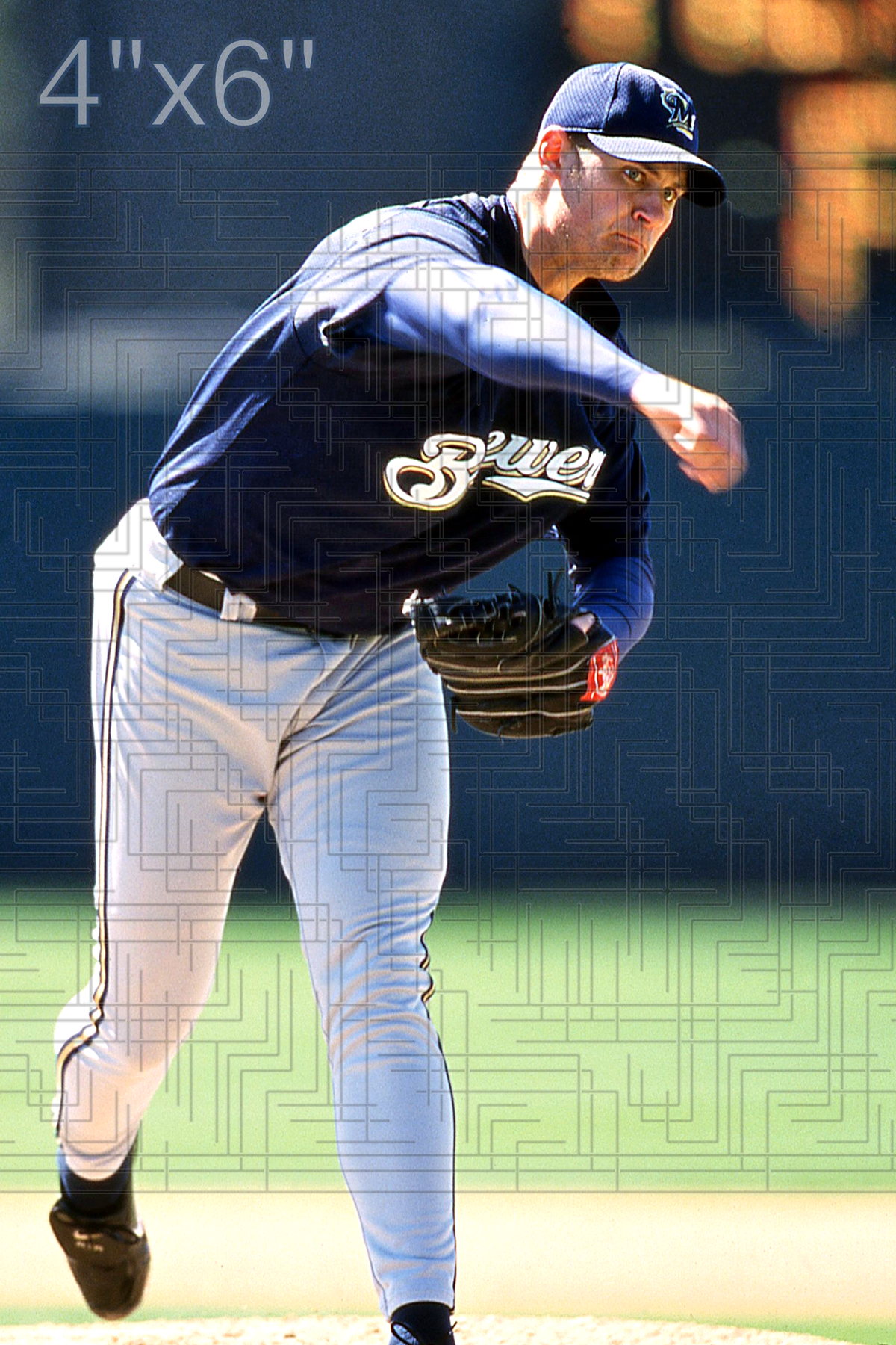 Jamey Wright - 2002 Milwaukee Brewers - choose a size & style
