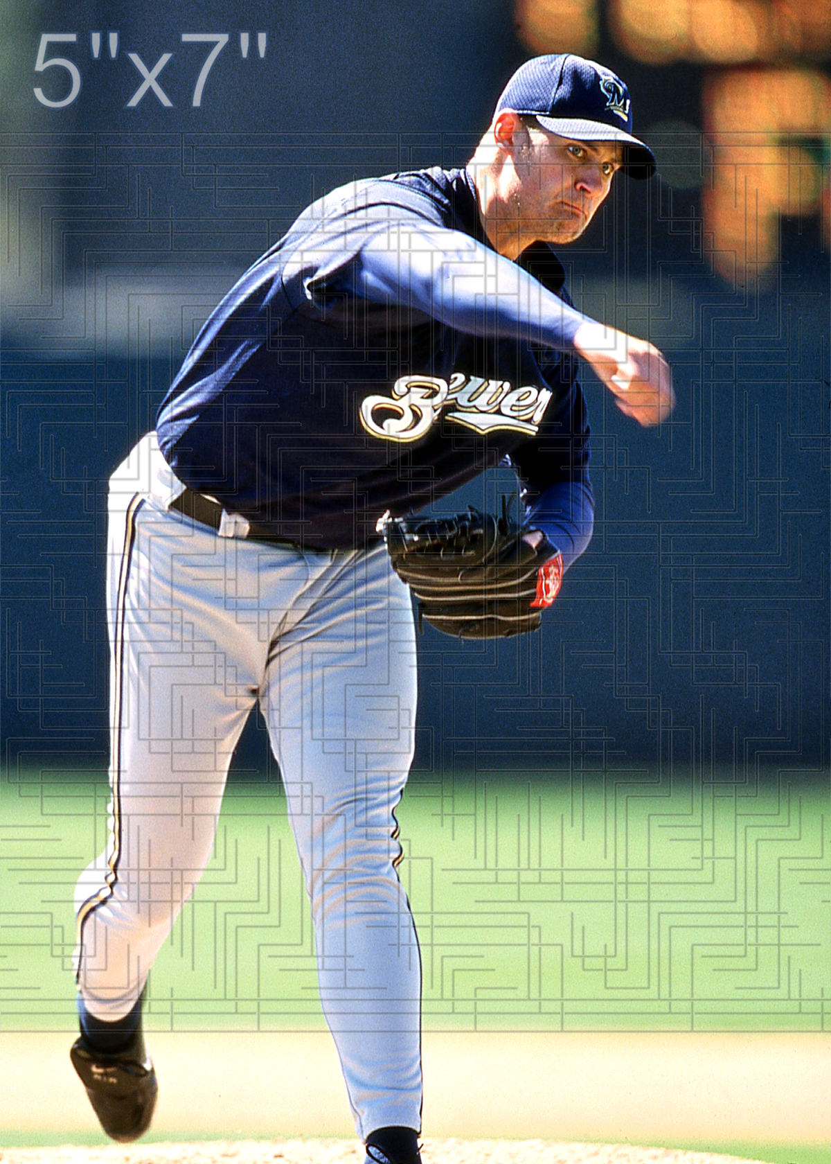 Jamey Wright - 2002 Milwaukee Brewers - choose a size & style