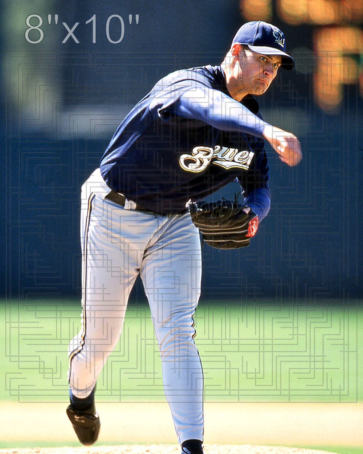 Jamey Wright - 2002 Milwaukee Brewers - choose a size & style