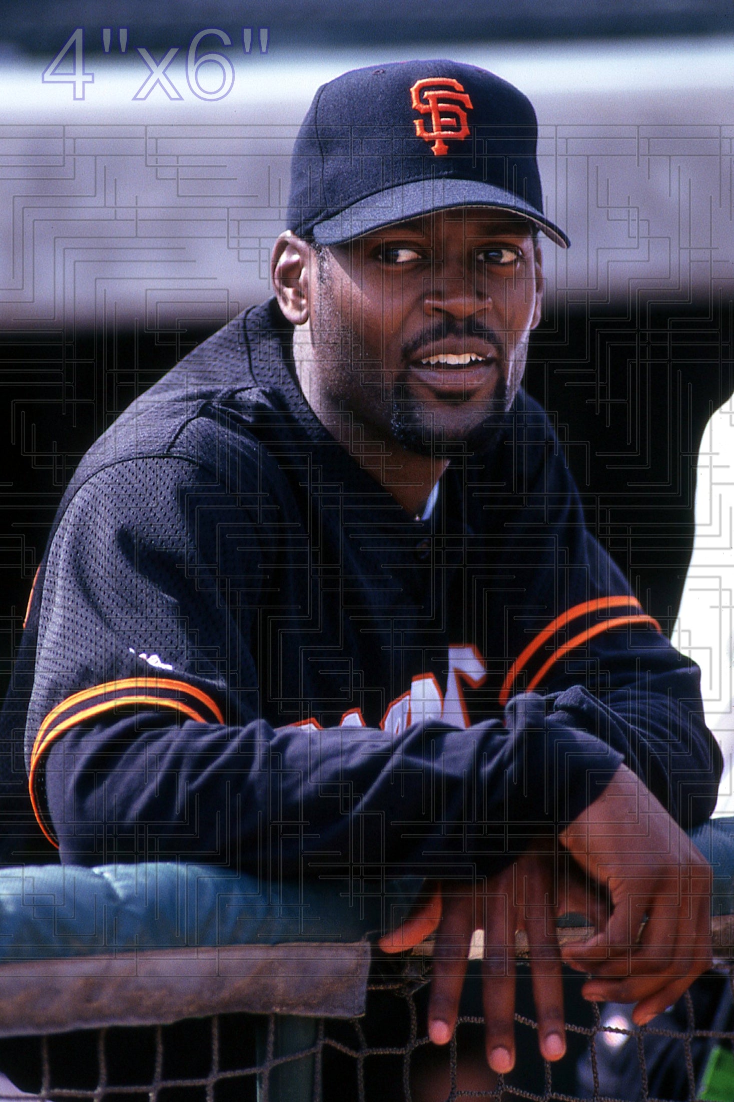 Jamie Brewington - 1996 San Francisco Giants spring training - choose a size & style