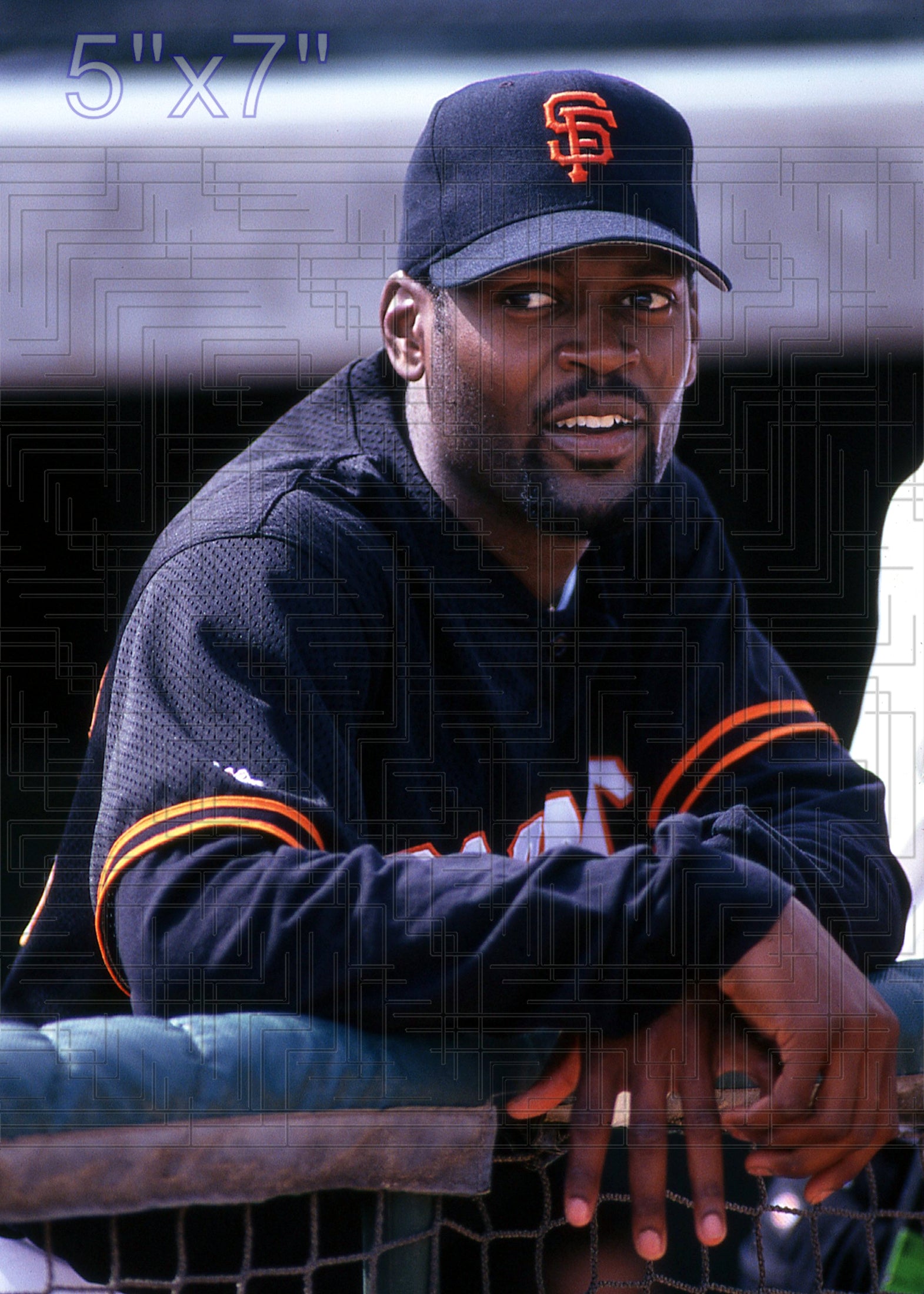 Jamie Brewington - 1996 San Francisco Giants spring training - choose a size & style