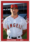 Jamie Burke - 2002 Anaheim Angels - choose a size & style