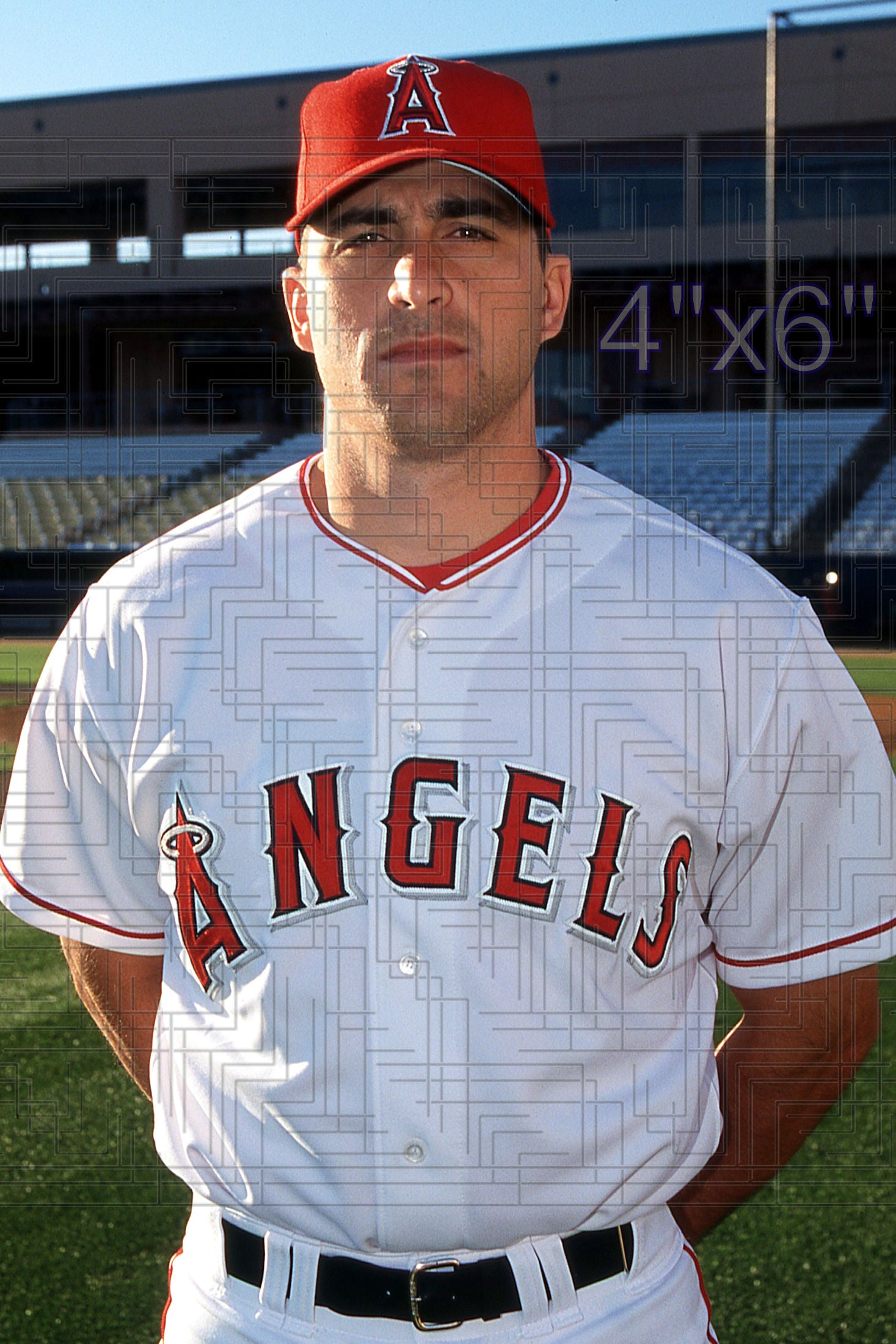 Jamie Burke - 2002 Anaheim Angels - choose a size & style