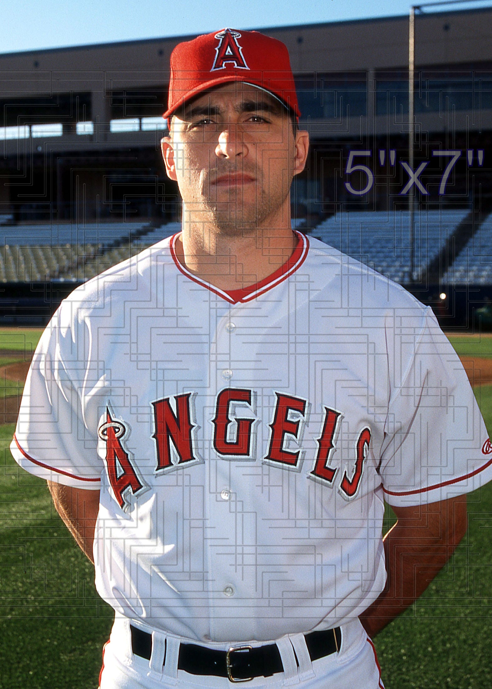 Jamie Burke - 2002 Anaheim Angels - choose a size & style