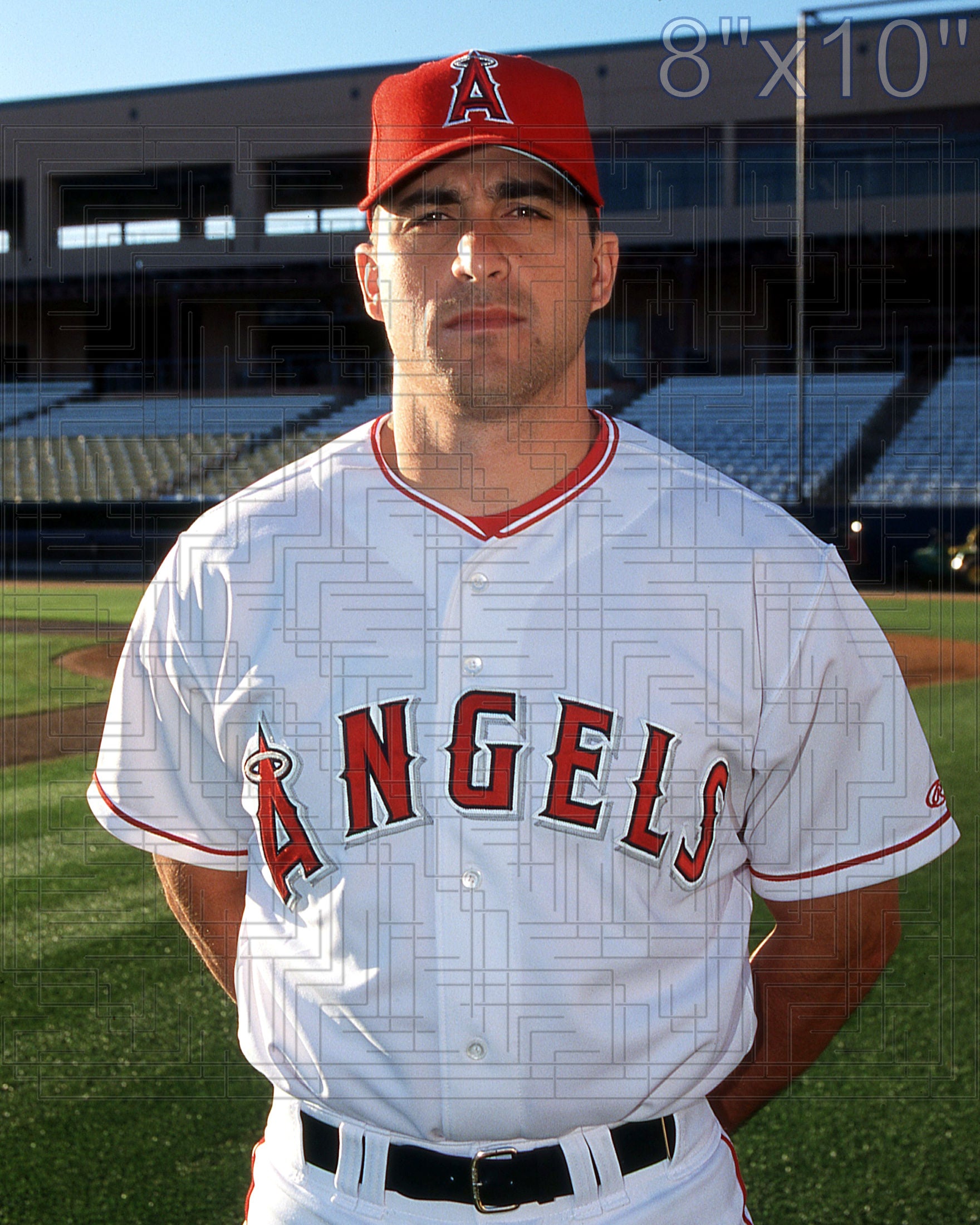Jamie Burke - 2002 Anaheim Angels - choose a size & style