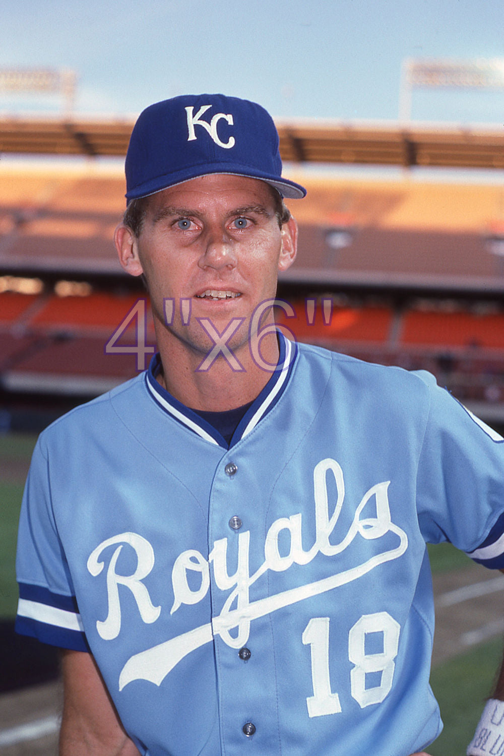 Jamie Quirk - 1985 Kansas City Royals - choose a size & style
