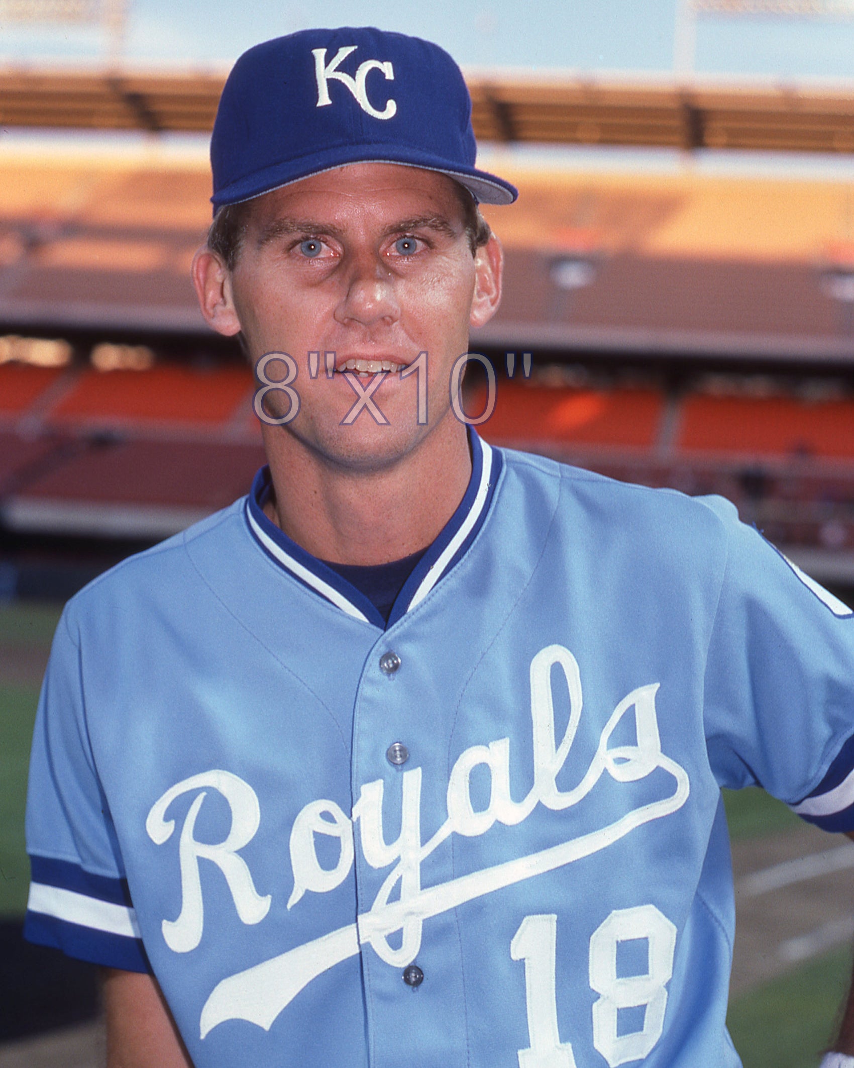 Jamie Quirk - 1985 Kansas City Royals - choose a size & style