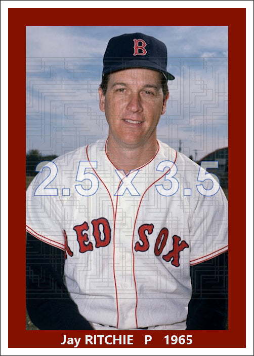 Jay Ritchie - 1965 Boston Red Sox - choose a size & style