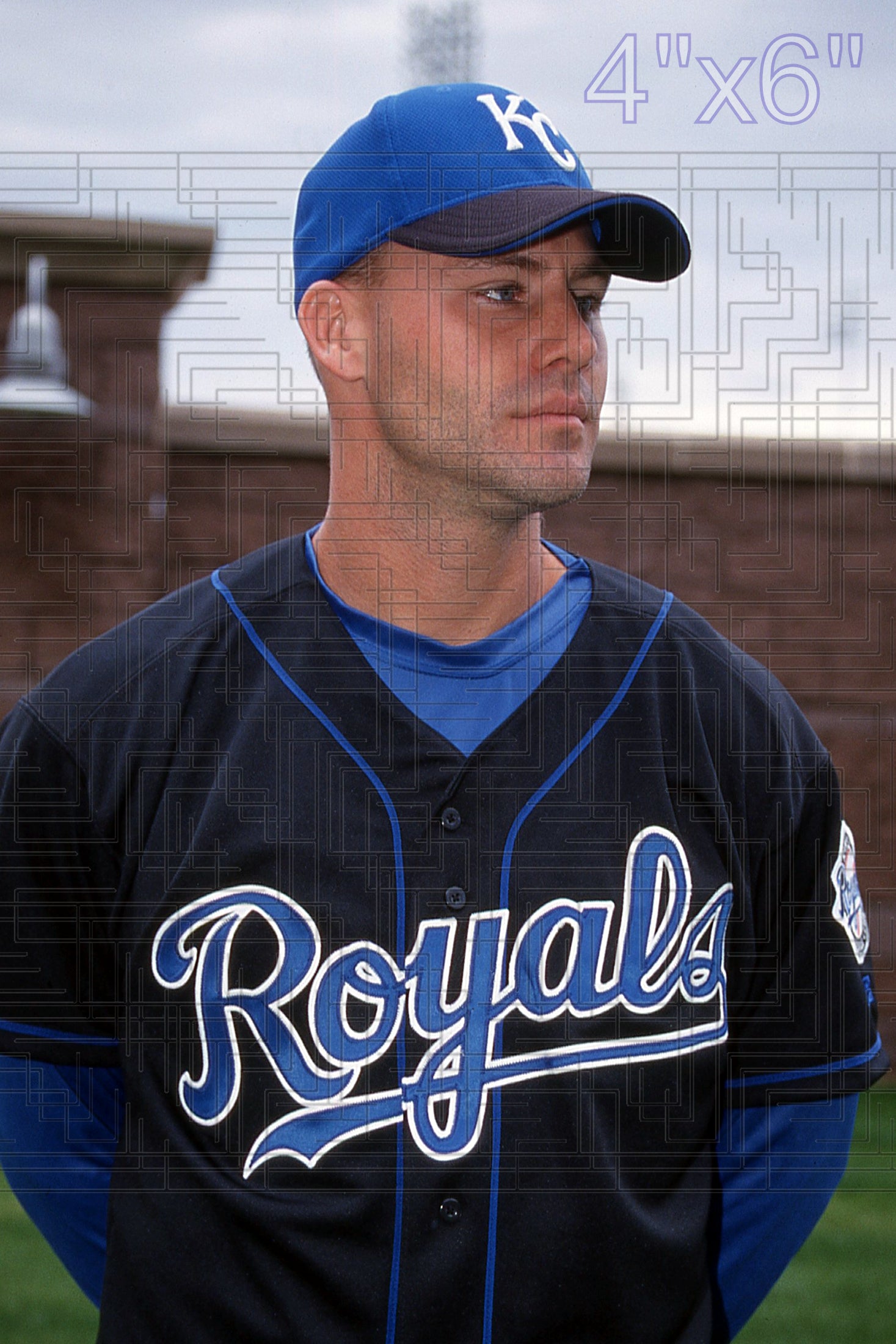 Jarrod Patterson - 2003 Kansas City Royals - choose a size & style