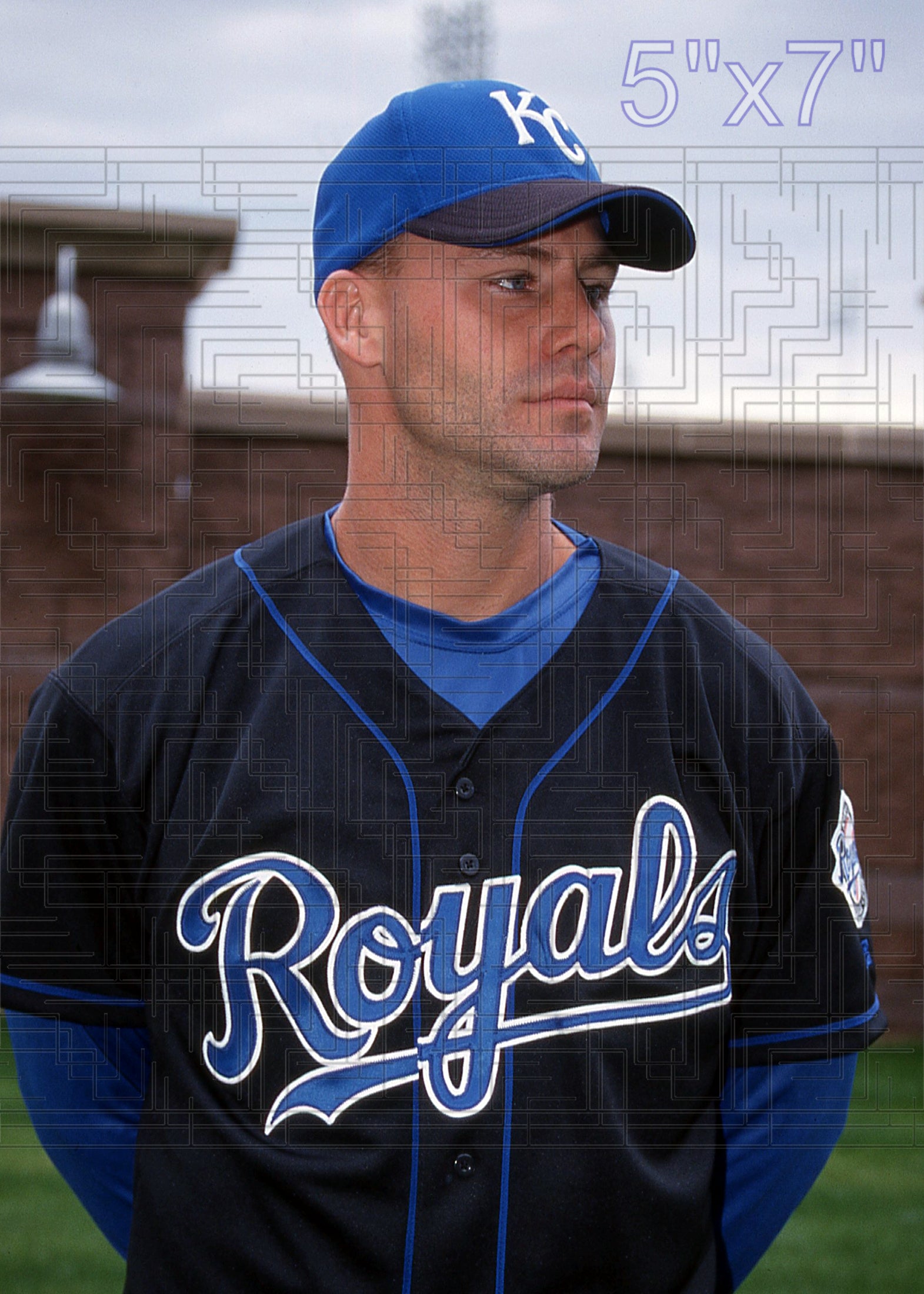 Jarrod Patterson - 2003 Kansas City Royals - choose a size & style