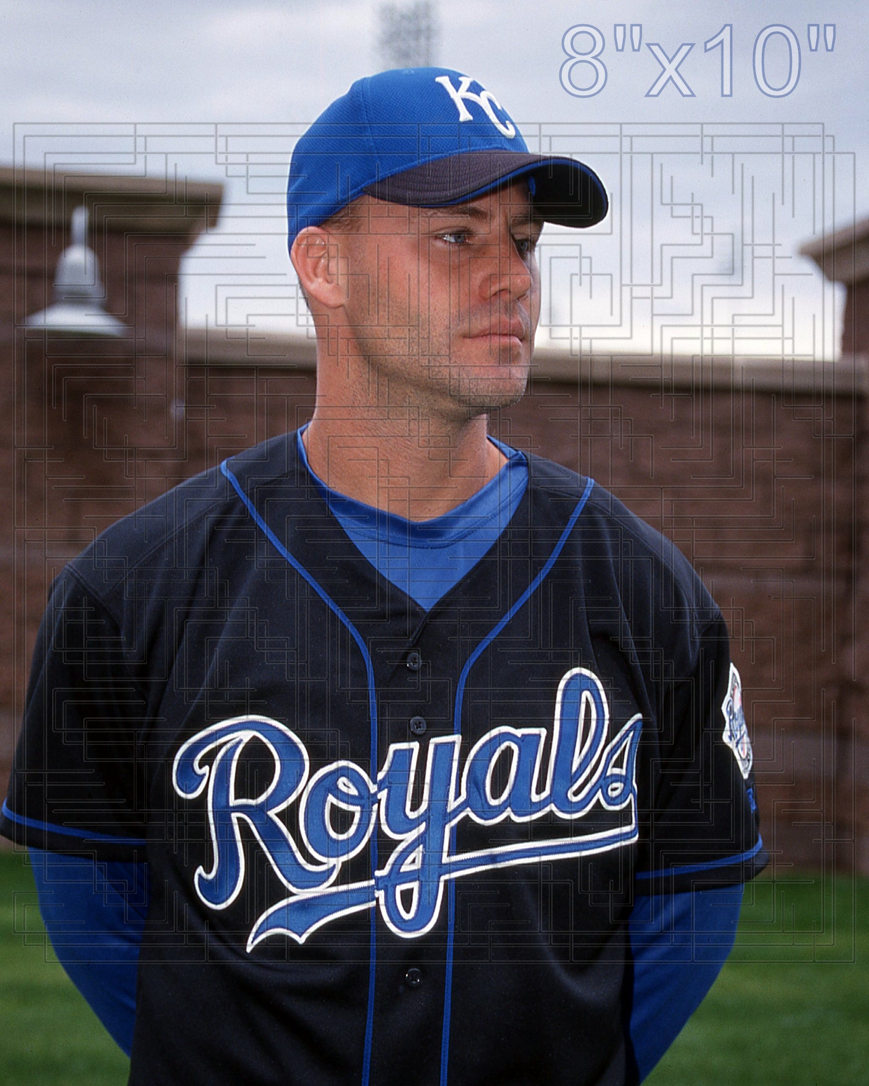 Jarrod Patterson - 2003 Kansas City Royals - choose a size & style
