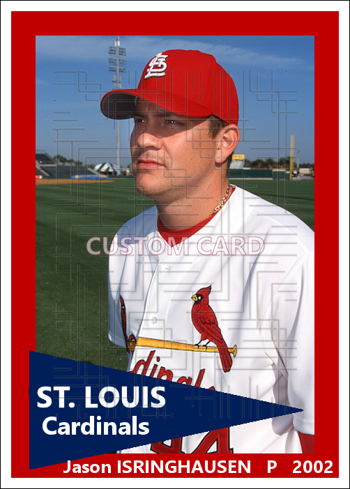 Jason Isringhausen - 2002 St. Louis Cardinals - choose a size & style
