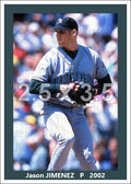 Jason Jimenez - 2002 Tampa Bay Devil Rays - choose a size & style