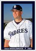 Jason Middlebrook - 2002 San Diego Padres - choose a size & style