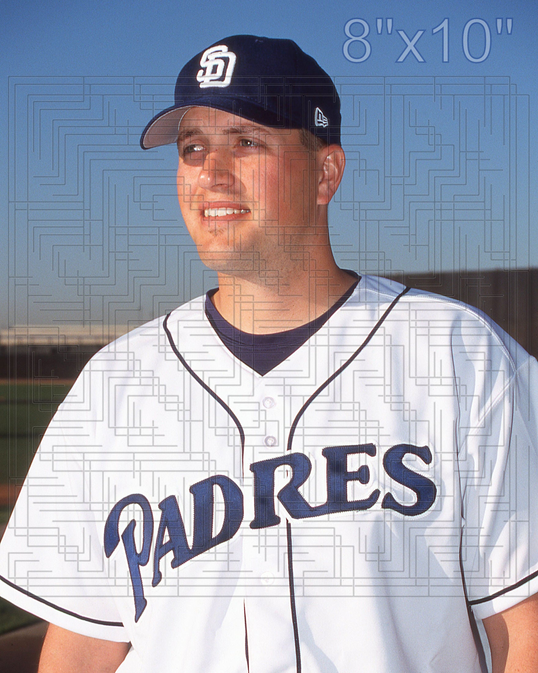 Jason Middlebrook - 2002 San Diego Padres - choose a size & style