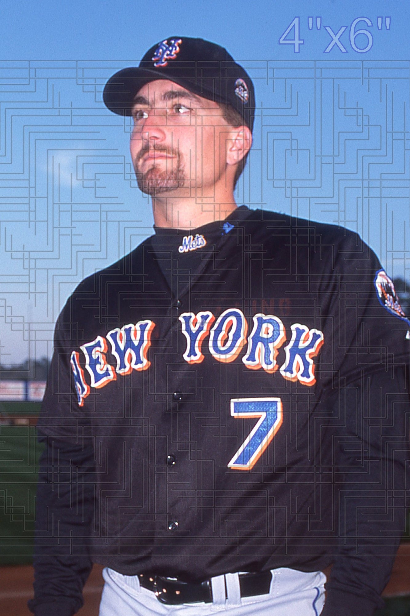 Jason Phillips - 2002 New York Mets - choose a size & style