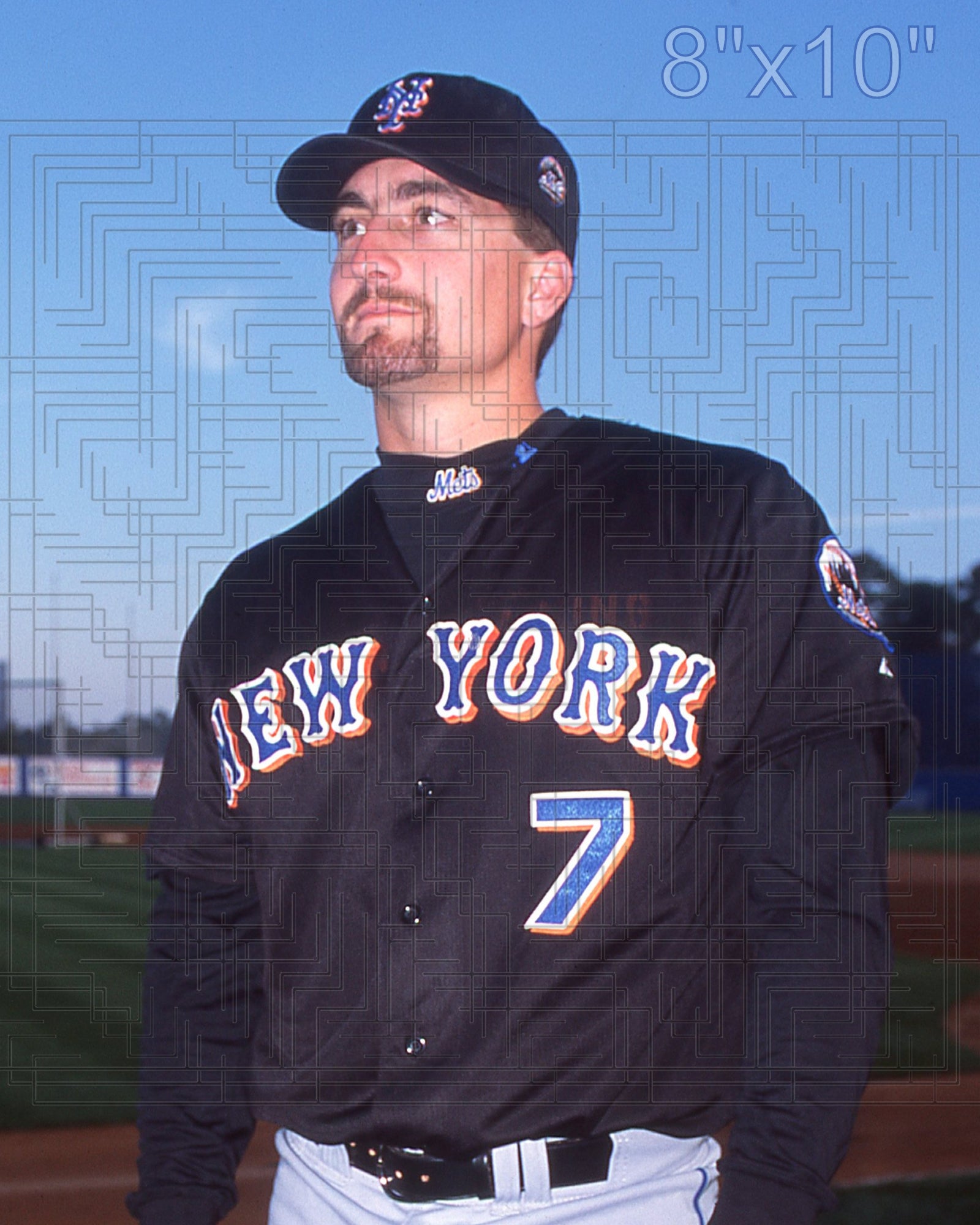 Jason Phillips - 2002 New York Mets - choose a size & style